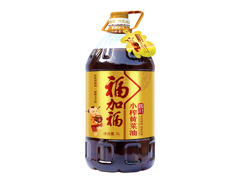  福加福5L小榨黃菜油